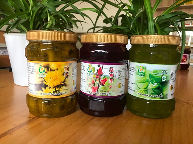 菊花花茶、洛神花花茶、蘆薈花茶